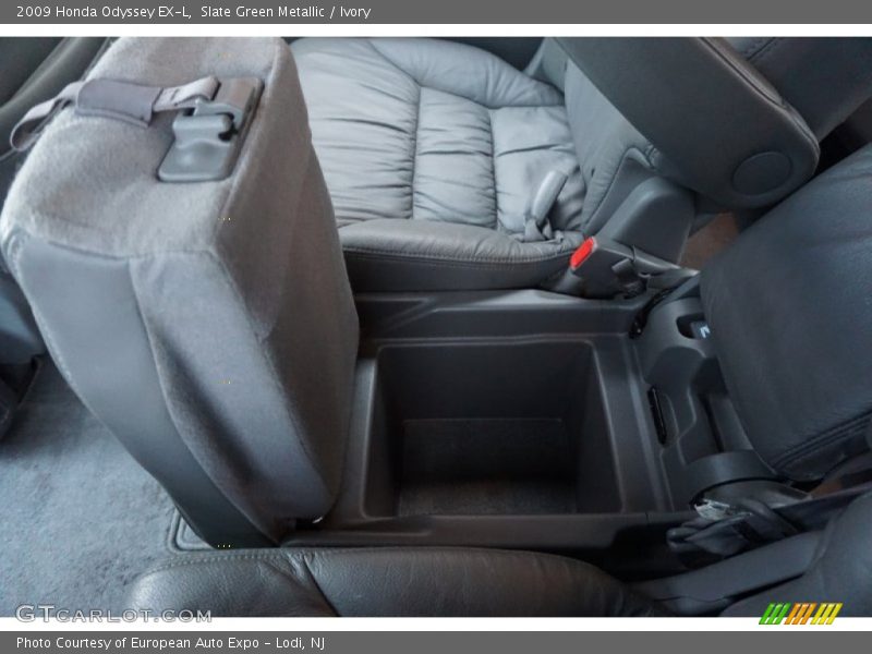 Slate Green Metallic / Ivory 2009 Honda Odyssey EX-L