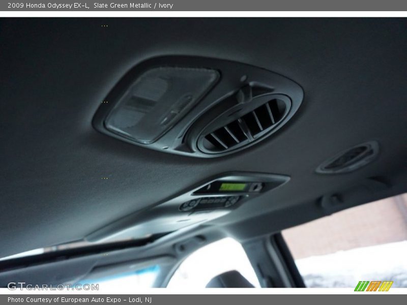 Slate Green Metallic / Ivory 2009 Honda Odyssey EX-L