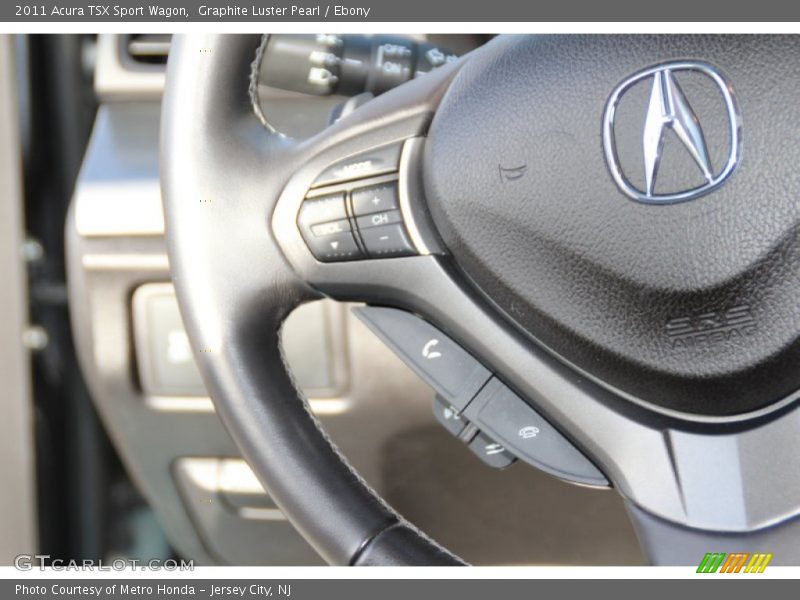 Graphite Luster Pearl / Ebony 2011 Acura TSX Sport Wagon
