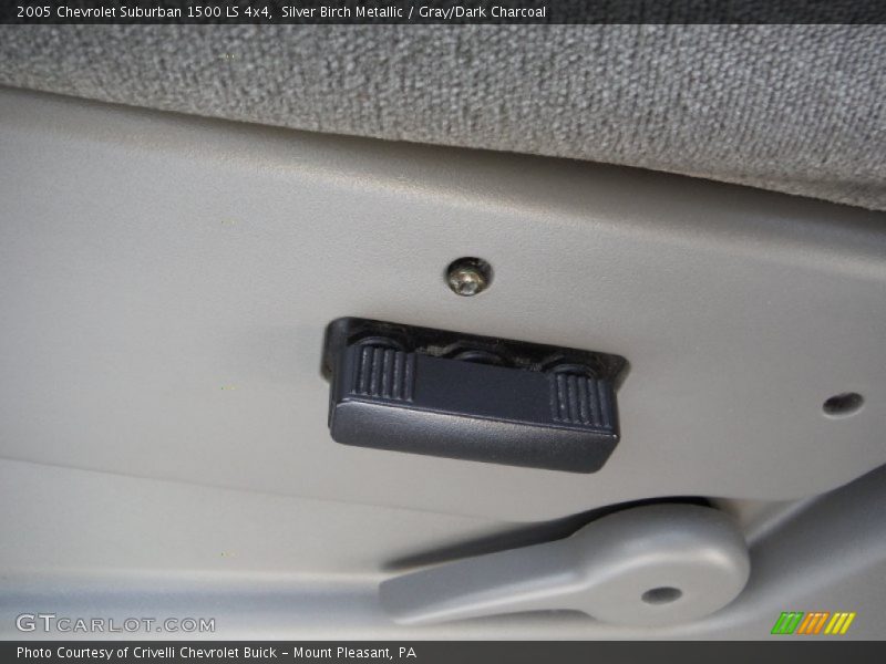 Silver Birch Metallic / Gray/Dark Charcoal 2005 Chevrolet Suburban 1500 LS 4x4