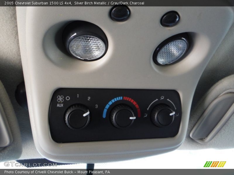 Silver Birch Metallic / Gray/Dark Charcoal 2005 Chevrolet Suburban 1500 LS 4x4