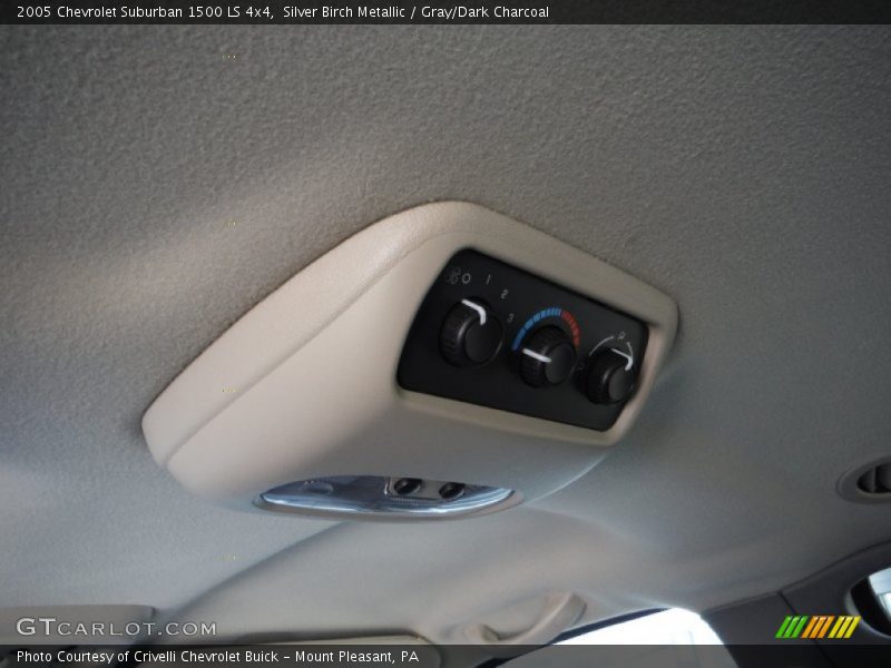 Silver Birch Metallic / Gray/Dark Charcoal 2005 Chevrolet Suburban 1500 LS 4x4
