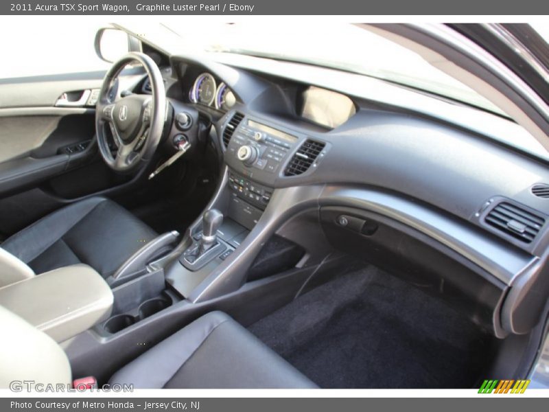 Graphite Luster Pearl / Ebony 2011 Acura TSX Sport Wagon