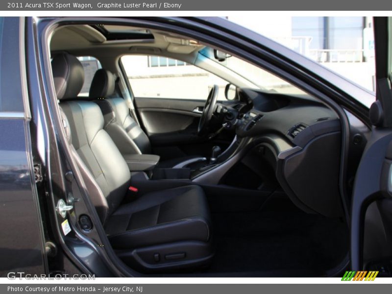 Graphite Luster Pearl / Ebony 2011 Acura TSX Sport Wagon