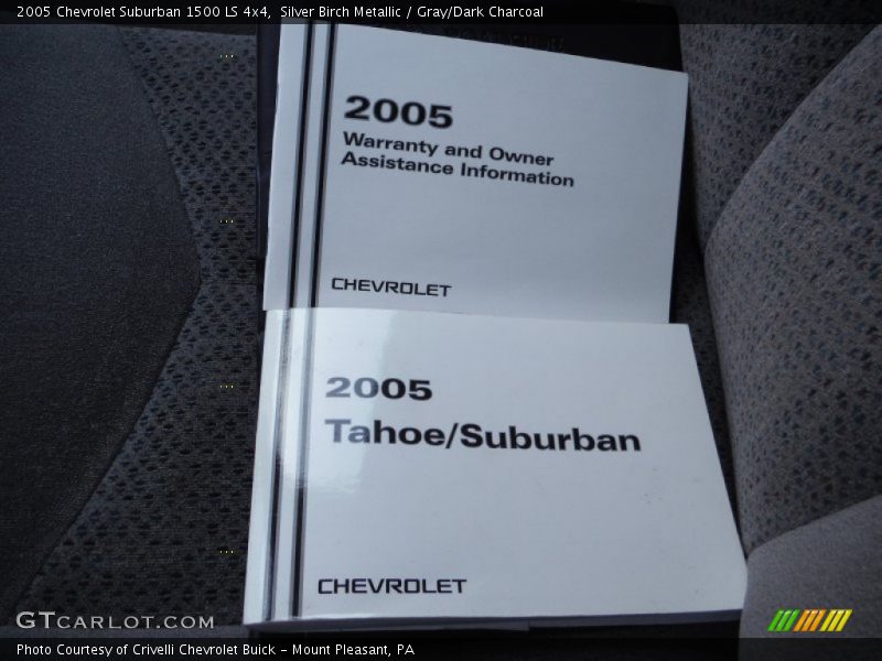 Silver Birch Metallic / Gray/Dark Charcoal 2005 Chevrolet Suburban 1500 LS 4x4