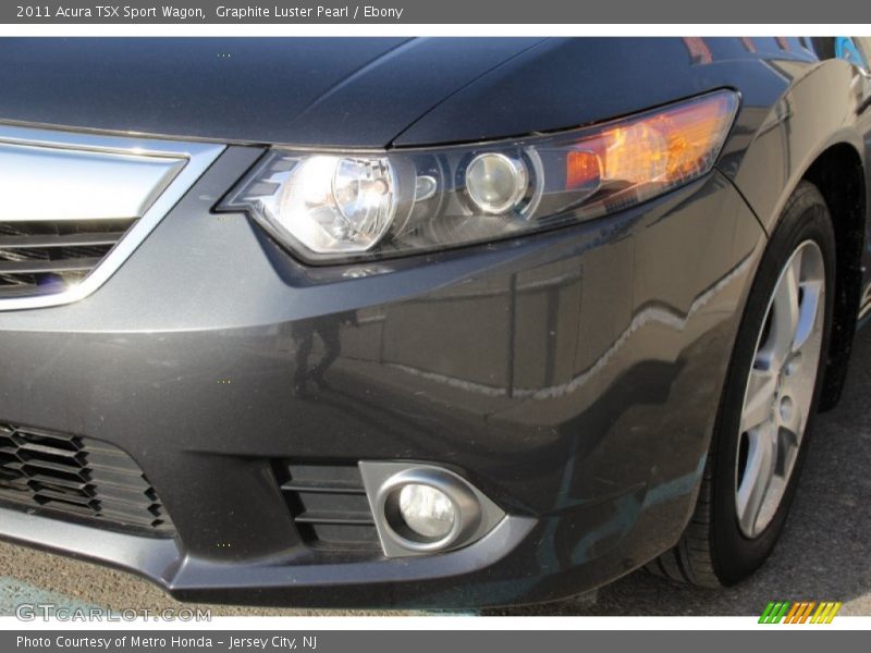 Graphite Luster Pearl / Ebony 2011 Acura TSX Sport Wagon