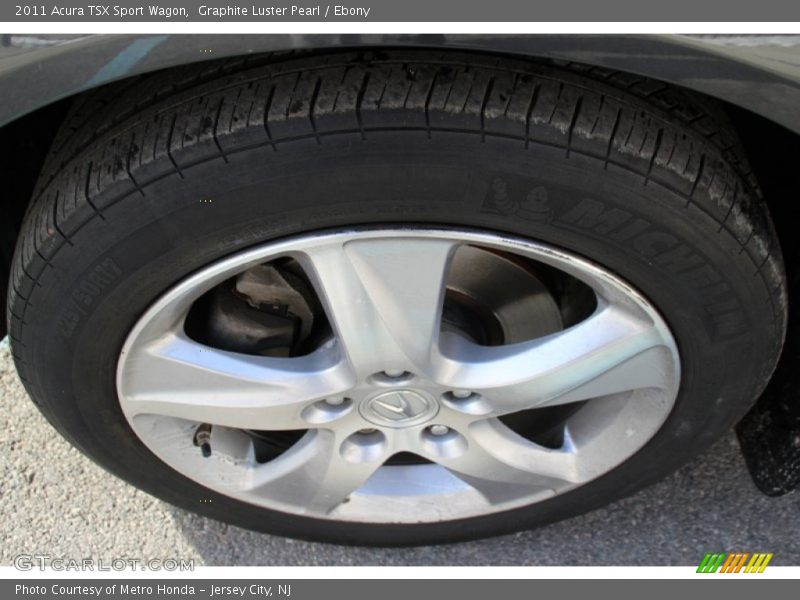 Graphite Luster Pearl / Ebony 2011 Acura TSX Sport Wagon