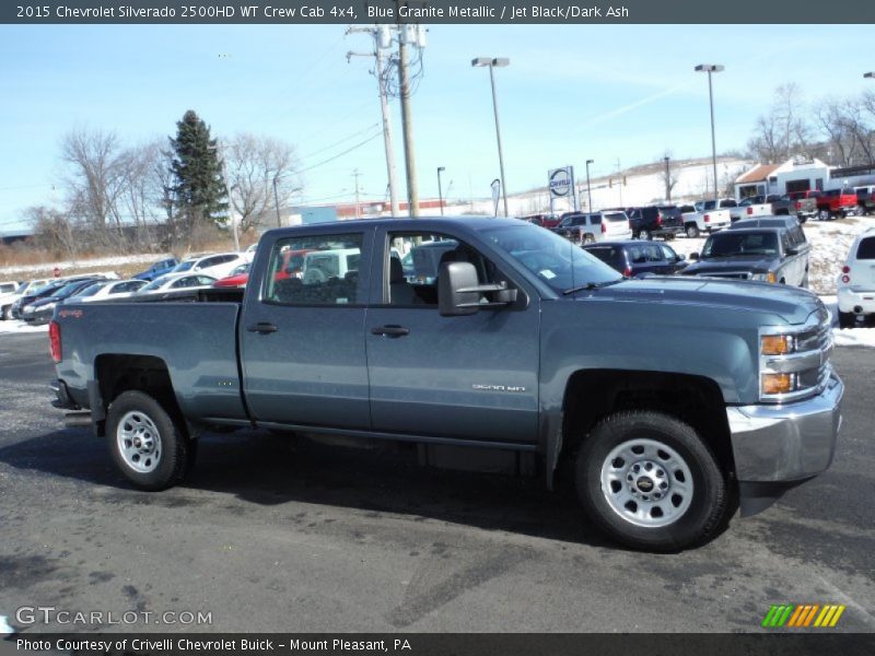 2015 Silverado 2500HD WT Crew Cab 4x4 Blue Granite Metallic