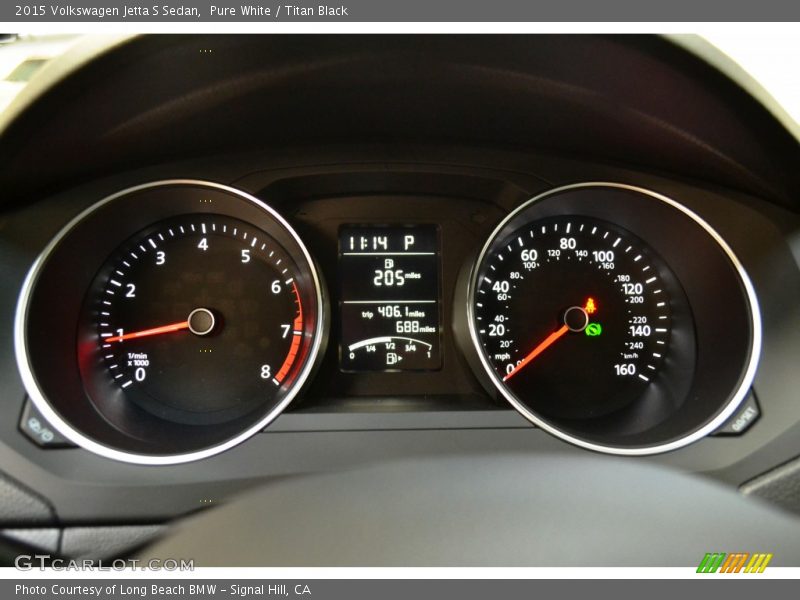  2015 Jetta S Sedan S Sedan Gauges