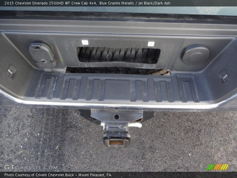 Blue Granite Metallic / Jet Black/Dark Ash 2015 Chevrolet Silverado 2500HD WT Crew Cab 4x4