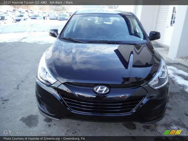 Ash Black / Black 2015 Hyundai Tucson GLS AWD