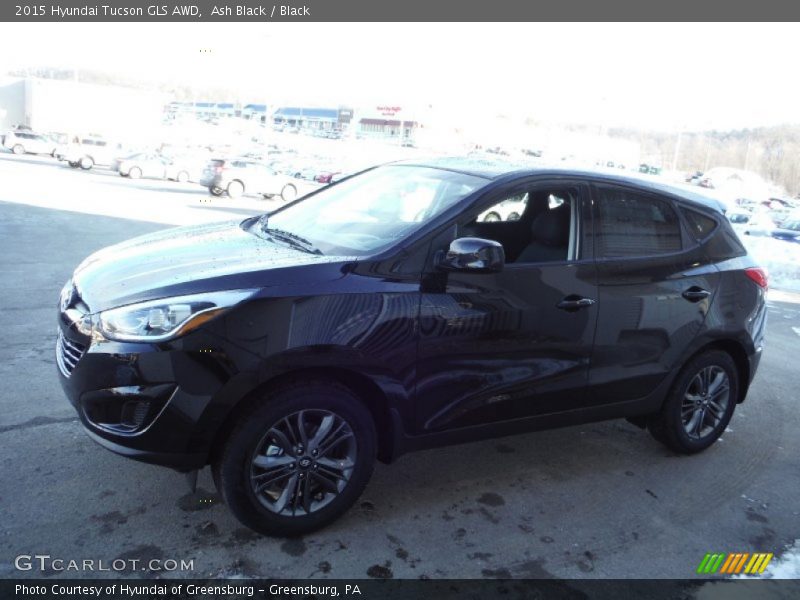 Ash Black / Black 2015 Hyundai Tucson GLS AWD