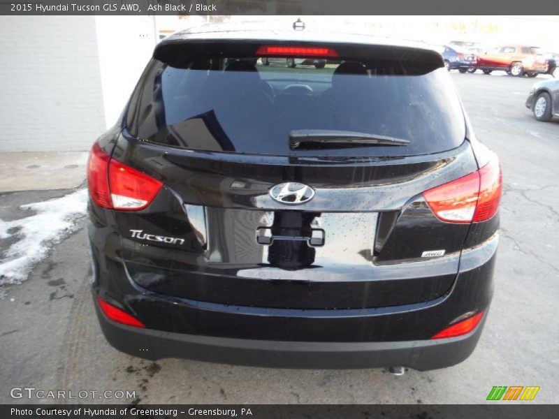 Ash Black / Black 2015 Hyundai Tucson GLS AWD