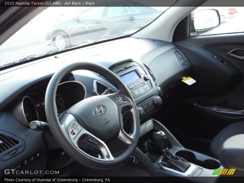 Ash Black / Black 2015 Hyundai Tucson GLS AWD