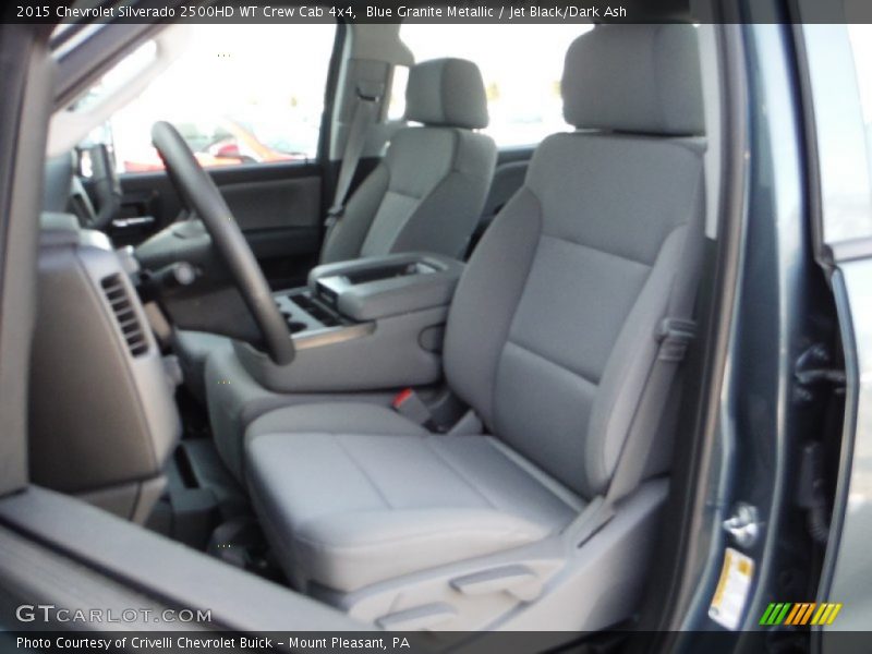 Front Seat of 2015 Silverado 2500HD WT Crew Cab 4x4