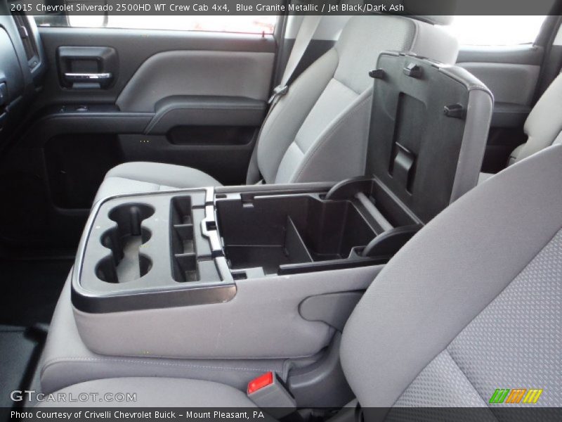 Blue Granite Metallic / Jet Black/Dark Ash 2015 Chevrolet Silverado 2500HD WT Crew Cab 4x4