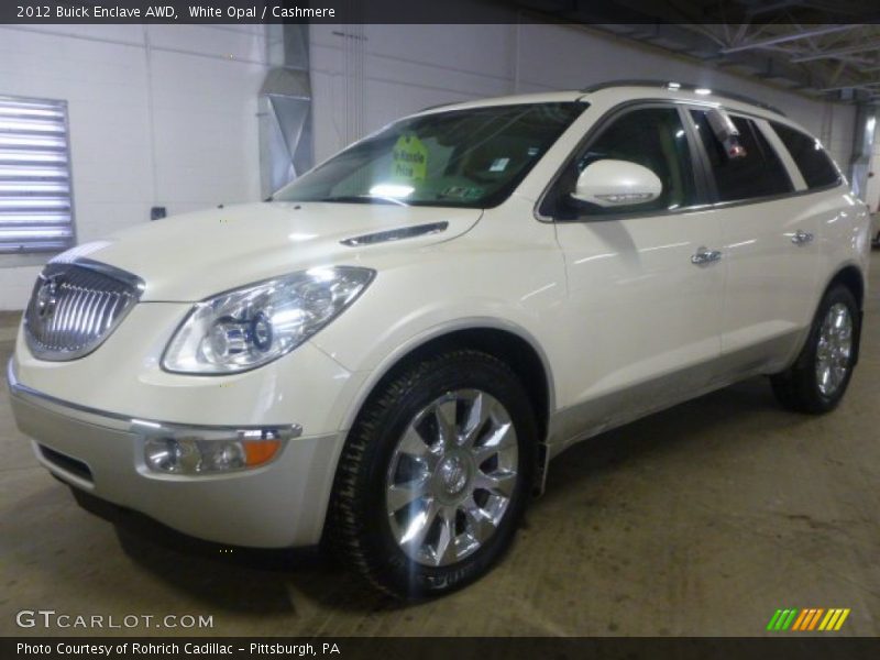 White Opal / Cashmere 2012 Buick Enclave AWD