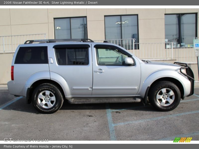 Silver Lightning Metallic / Desert 2006 Nissan Pathfinder SE 4x4