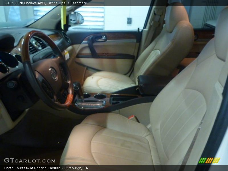 White Opal / Cashmere 2012 Buick Enclave AWD