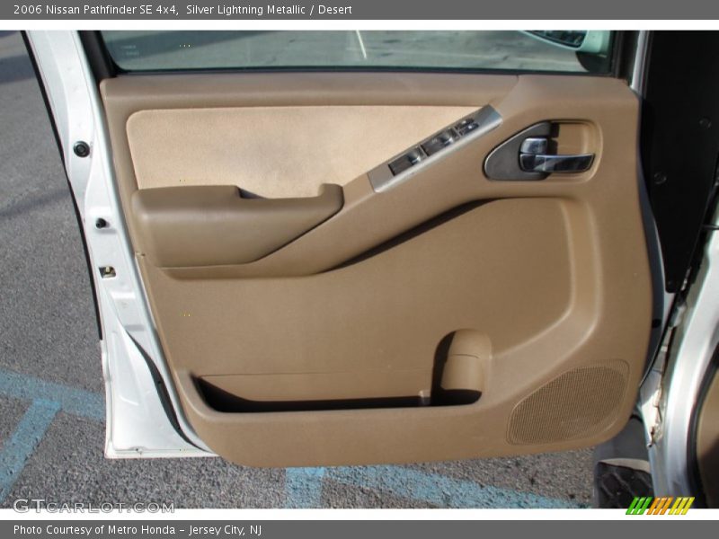 Silver Lightning Metallic / Desert 2006 Nissan Pathfinder SE 4x4