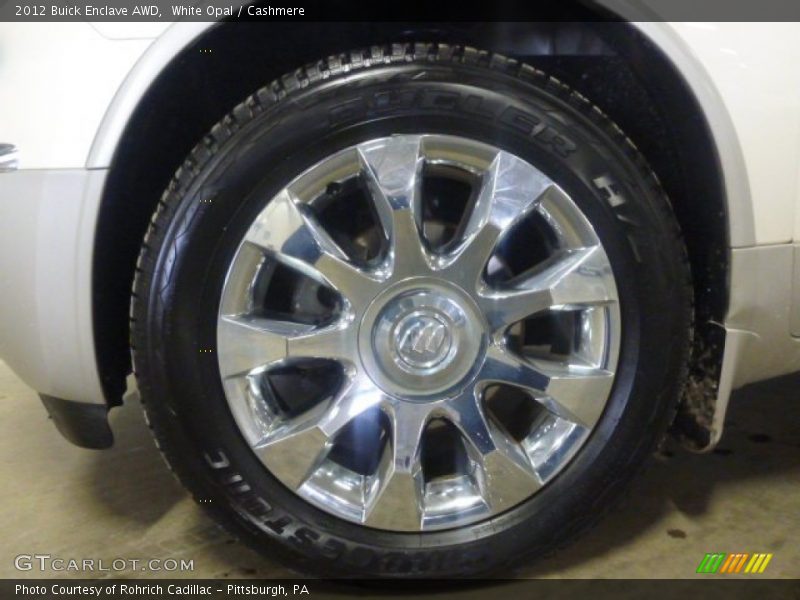 White Opal / Cashmere 2012 Buick Enclave AWD