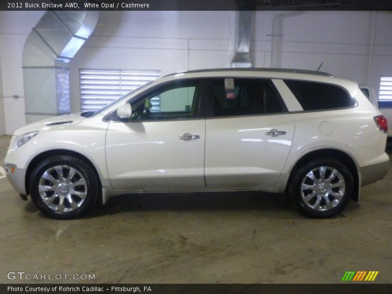 White Opal / Cashmere 2012 Buick Enclave AWD