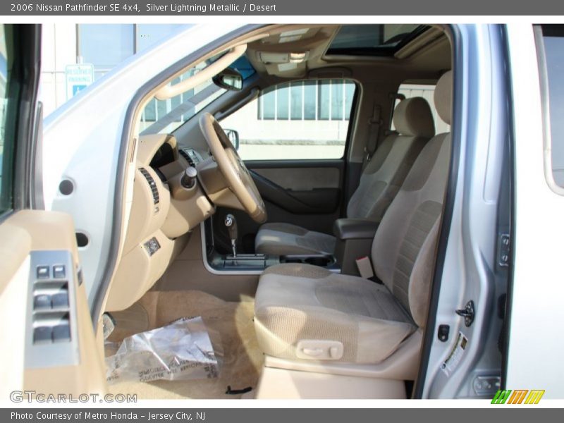 Silver Lightning Metallic / Desert 2006 Nissan Pathfinder SE 4x4
