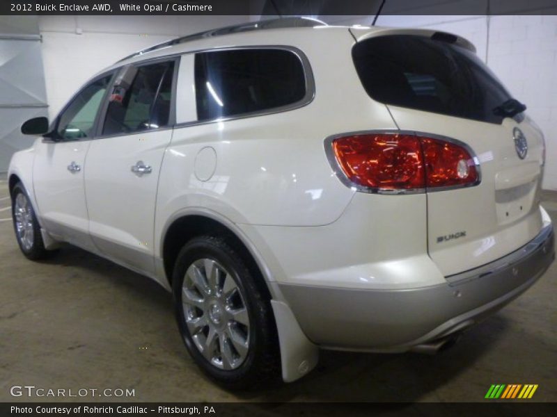 White Opal / Cashmere 2012 Buick Enclave AWD