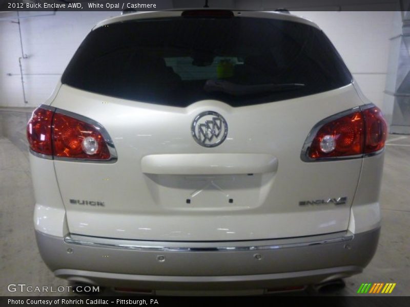 White Opal / Cashmere 2012 Buick Enclave AWD