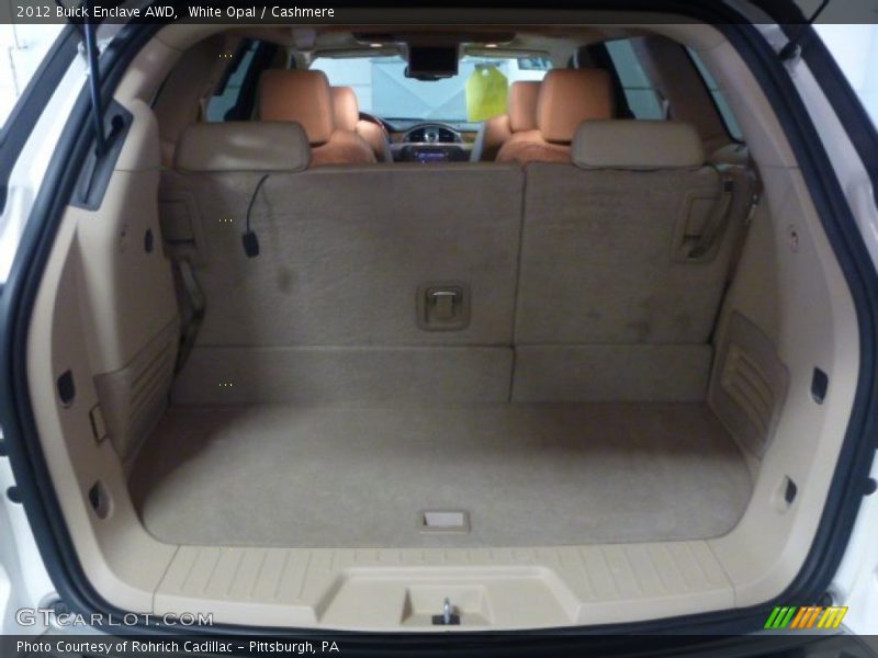 White Opal / Cashmere 2012 Buick Enclave AWD