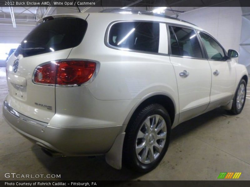 White Opal / Cashmere 2012 Buick Enclave AWD