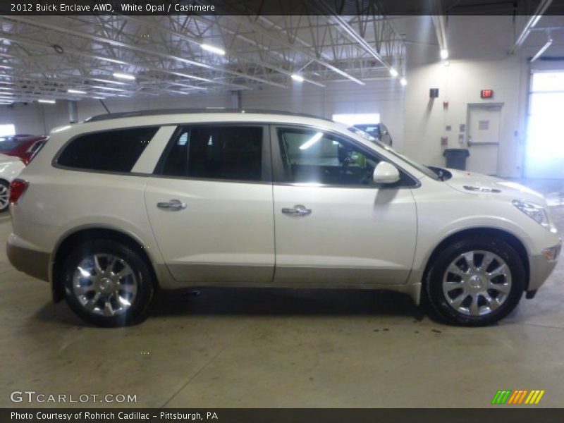 White Opal / Cashmere 2012 Buick Enclave AWD