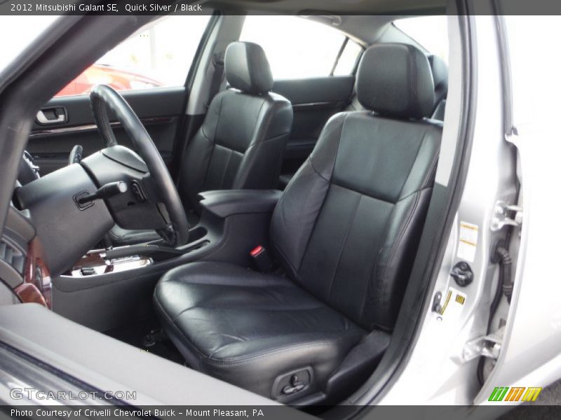 Quick Silver / Black 2012 Mitsubishi Galant SE