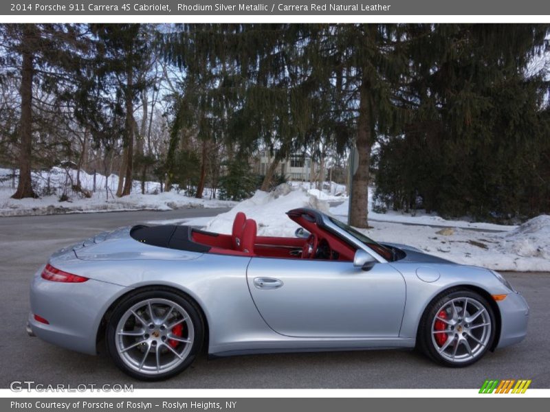  2014 911 Carrera 4S Cabriolet Rhodium Silver Metallic