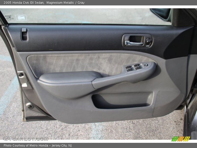 Magnesium Metallic / Gray 2005 Honda Civic EX Sedan