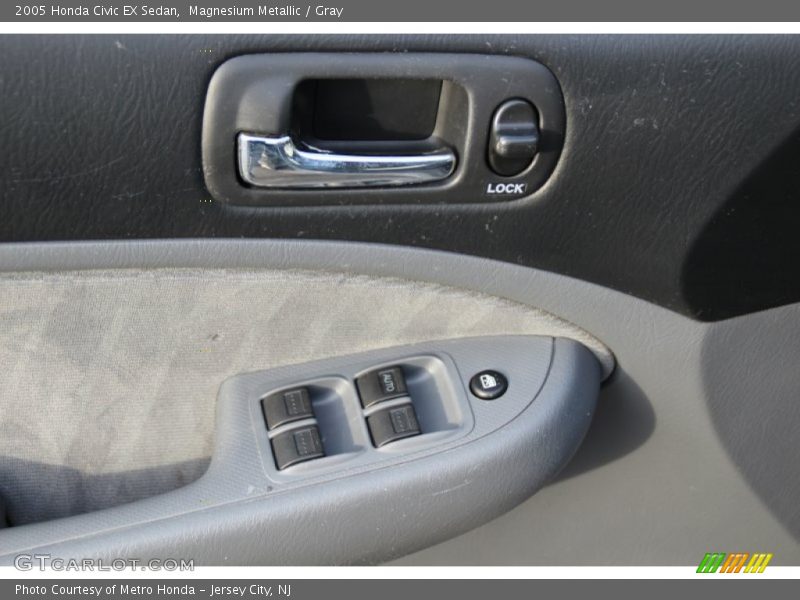 Magnesium Metallic / Gray 2005 Honda Civic EX Sedan