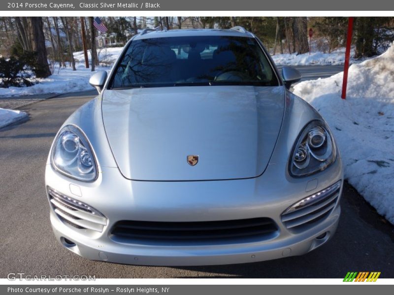 Classic Silver Metallic / Black 2014 Porsche Cayenne