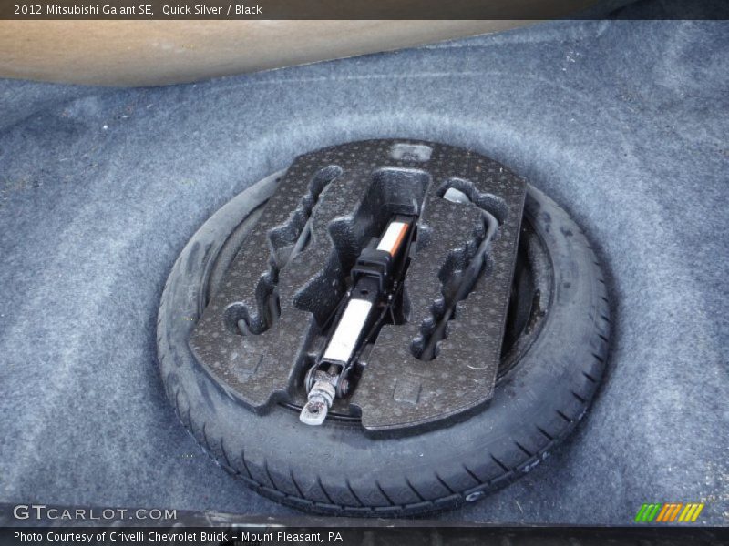 Quick Silver / Black 2012 Mitsubishi Galant SE