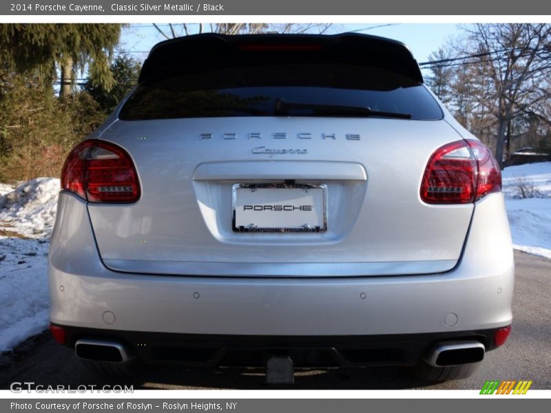 Classic Silver Metallic / Black 2014 Porsche Cayenne
