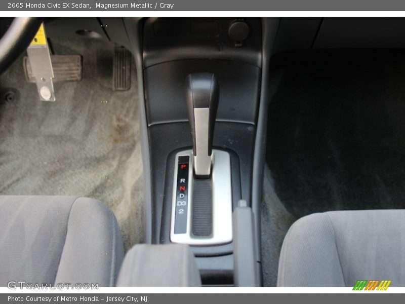 Magnesium Metallic / Gray 2005 Honda Civic EX Sedan