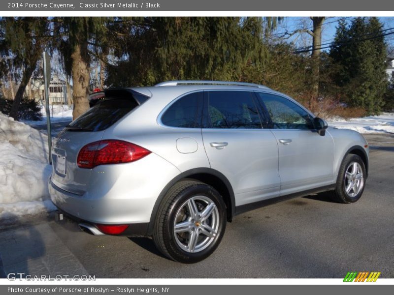 Classic Silver Metallic / Black 2014 Porsche Cayenne