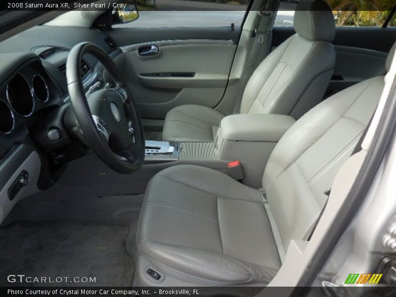 Silver Pearl / Gray 2008 Saturn Aura XR