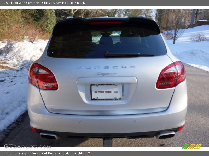 Classic Silver Metallic / Black 2014 Porsche Cayenne