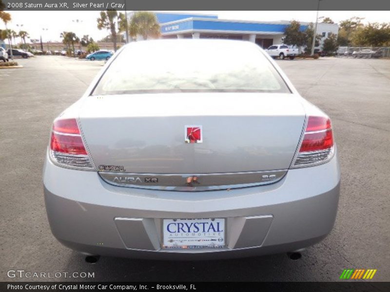 Silver Pearl / Gray 2008 Saturn Aura XR