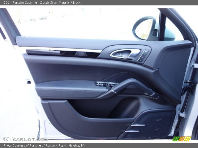 Classic Silver Metallic / Black 2014 Porsche Cayenne