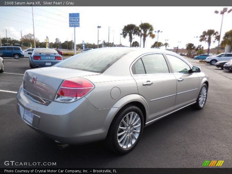 Silver Pearl / Gray 2008 Saturn Aura XR