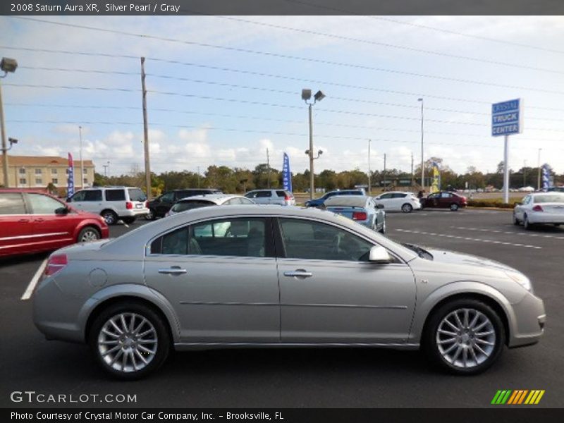 Silver Pearl / Gray 2008 Saturn Aura XR