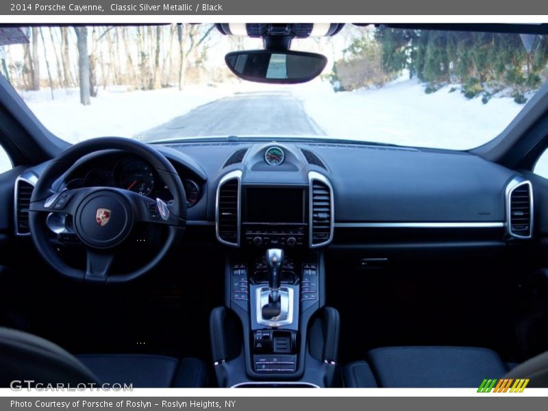 Classic Silver Metallic / Black 2014 Porsche Cayenne