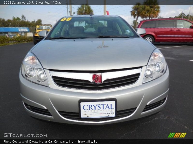 Silver Pearl / Gray 2008 Saturn Aura XR