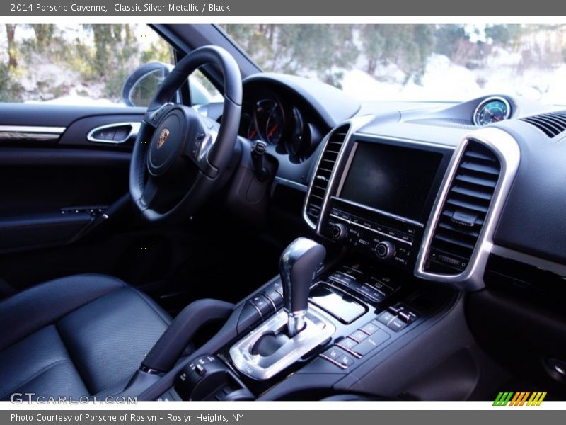 Classic Silver Metallic / Black 2014 Porsche Cayenne